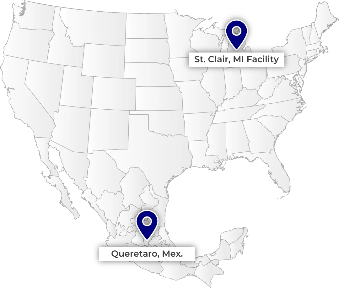 industries branches map