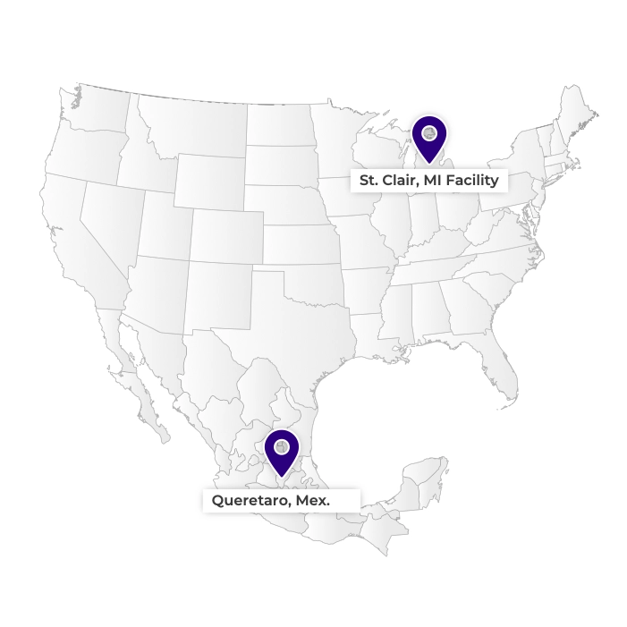 industries branches map